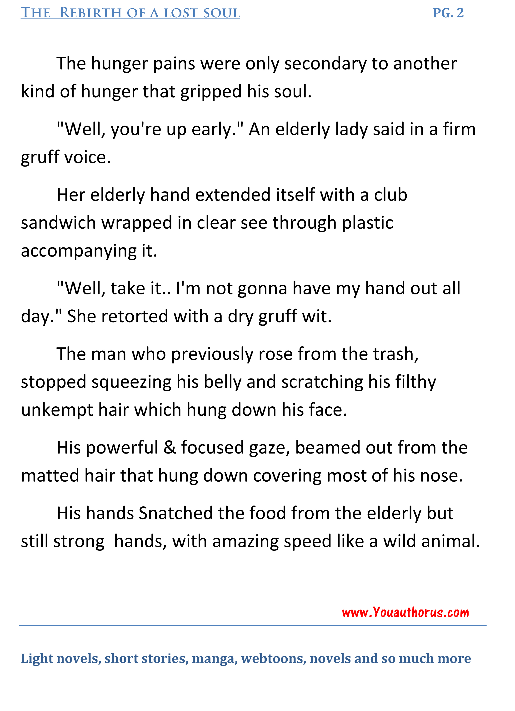 The Rebirth of a lost soul(corrections)-2 copy