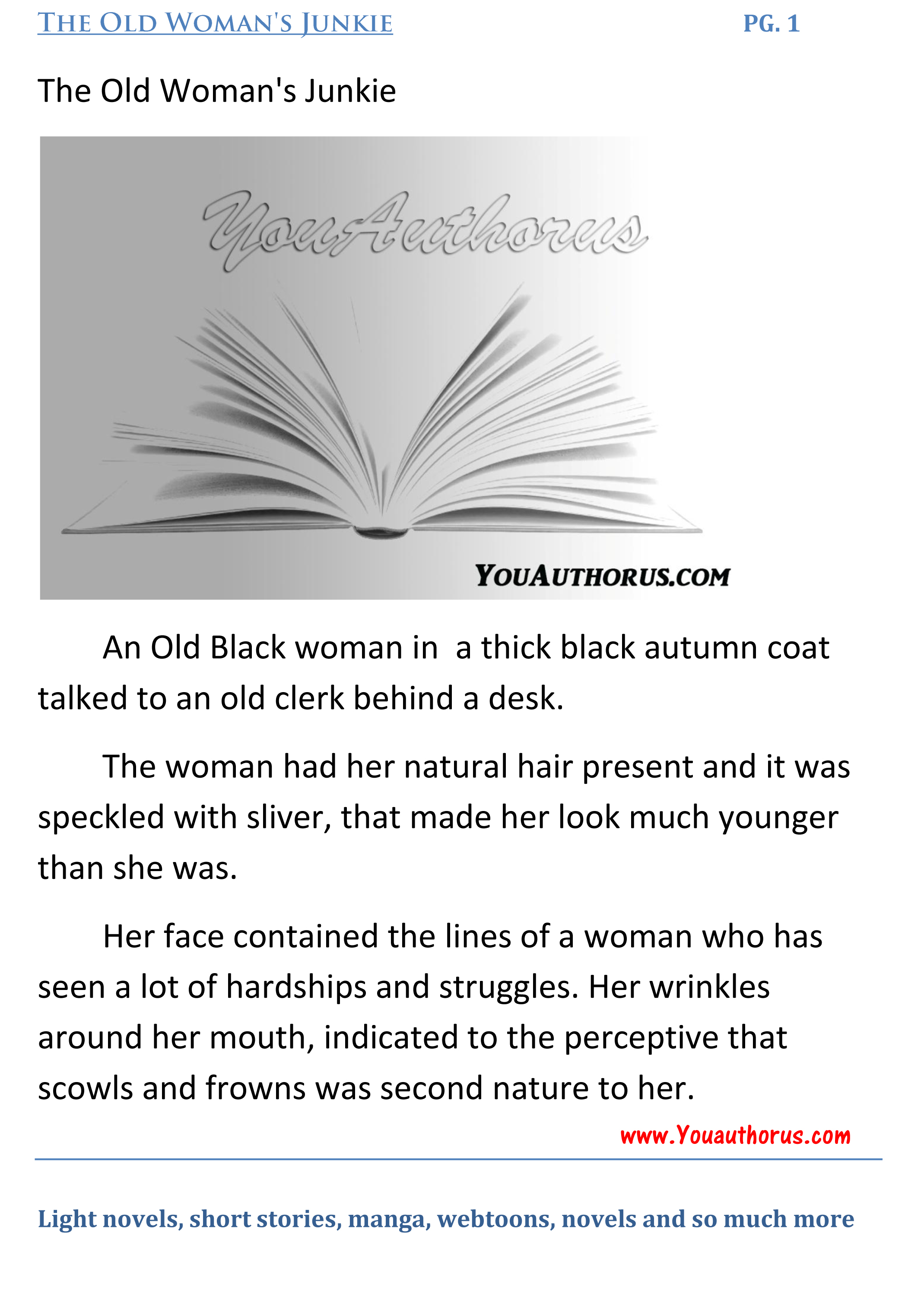 The Old Woman's Junkie(publishing 1)-1 copy