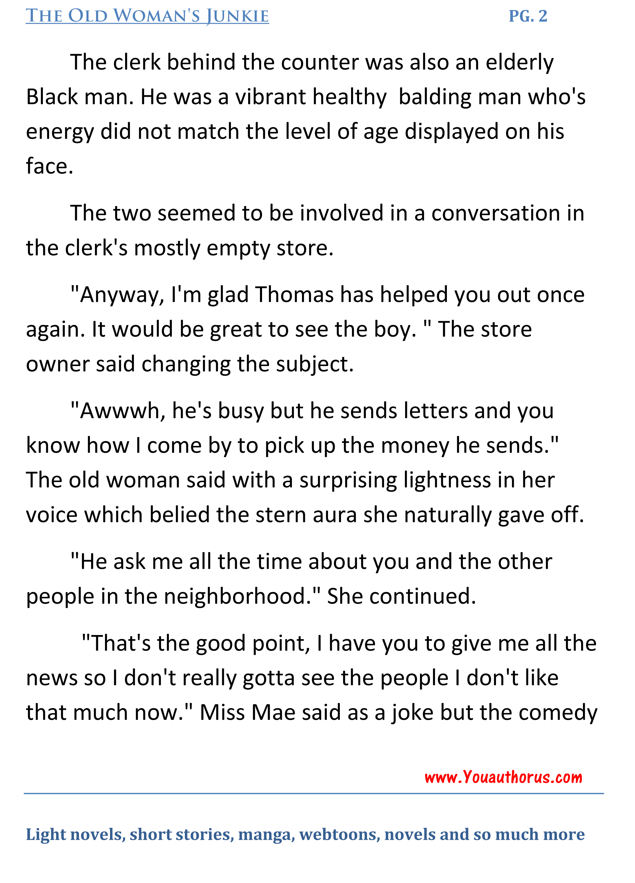 The Old Woman's Junkie(publishing 1)-2 copy