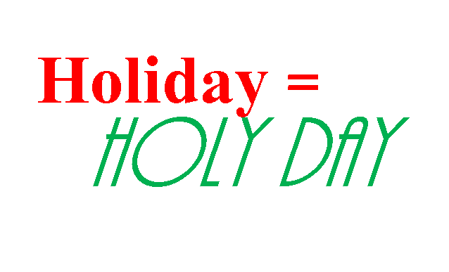 HolidayHolyDay