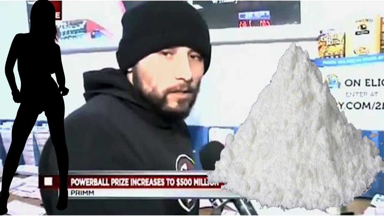 powerball cocaine and hookers