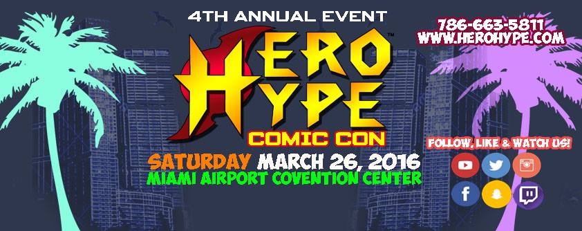 Hero Hype Comic Con 4th annual cover
